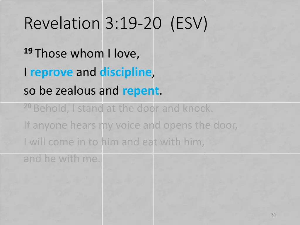 revelation 3 19 20 esv 1