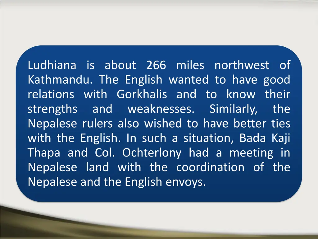 ludhiana is about 266 miles northwest