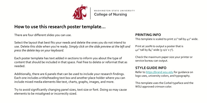 how to use this research poster template