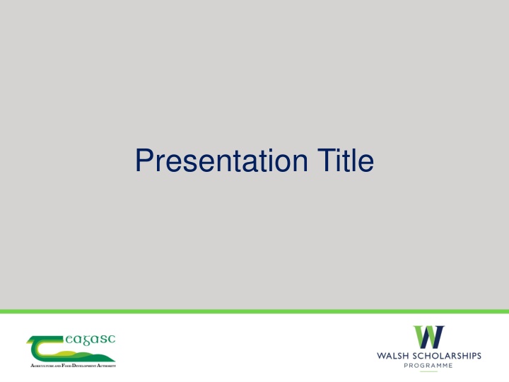 presentation title