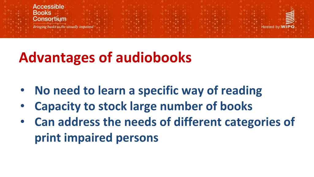 advantages of audiobooks