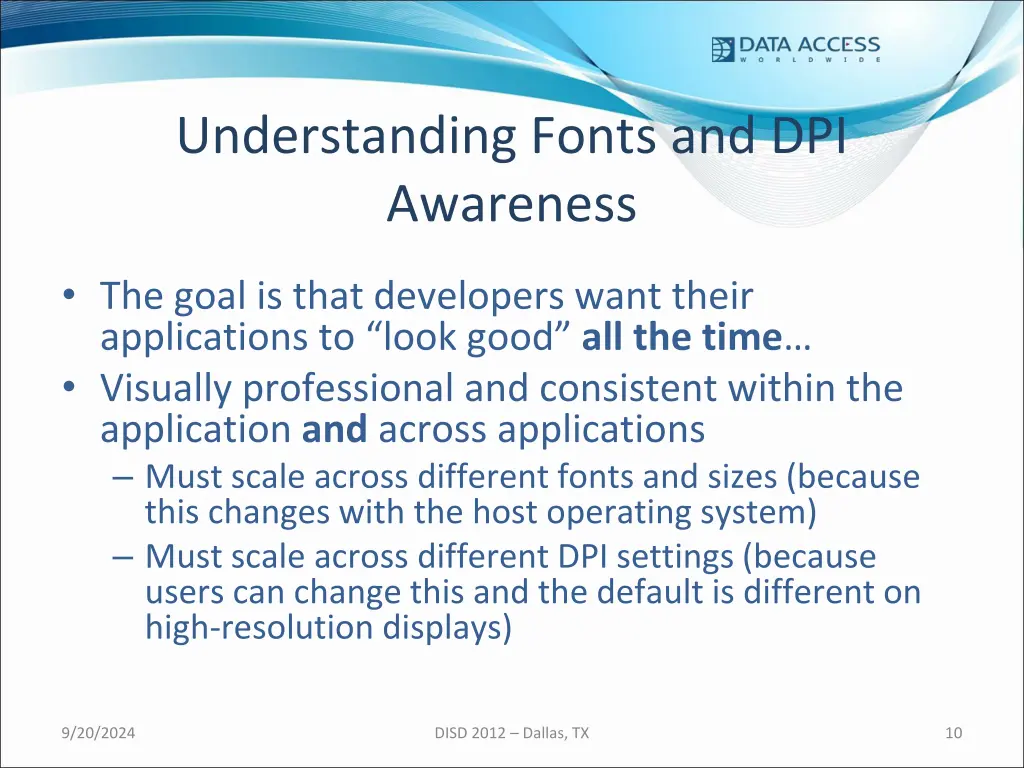 understanding fonts and dpi awareness