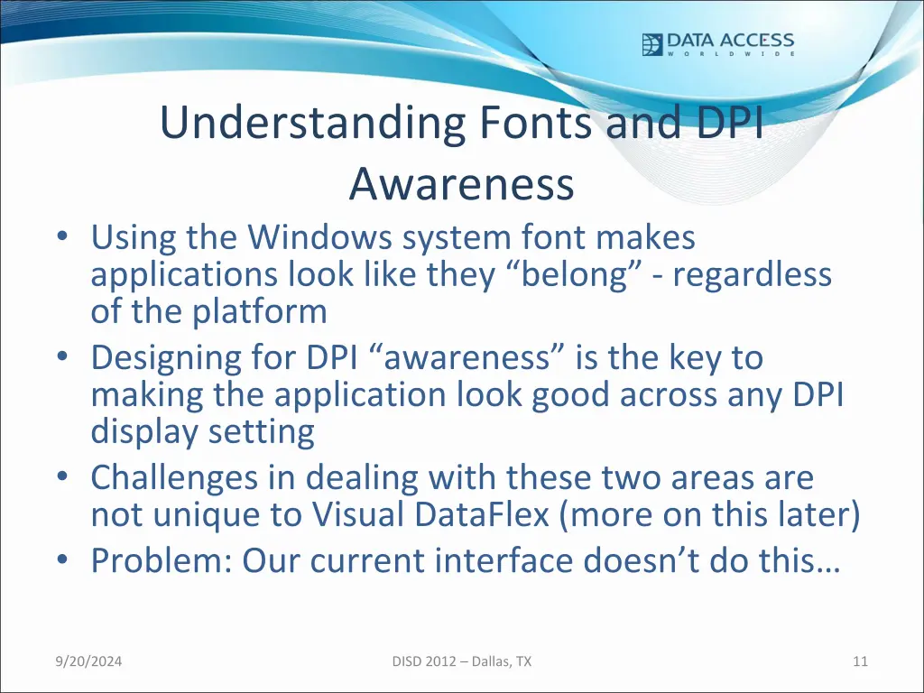 understanding fonts and dpi awareness using