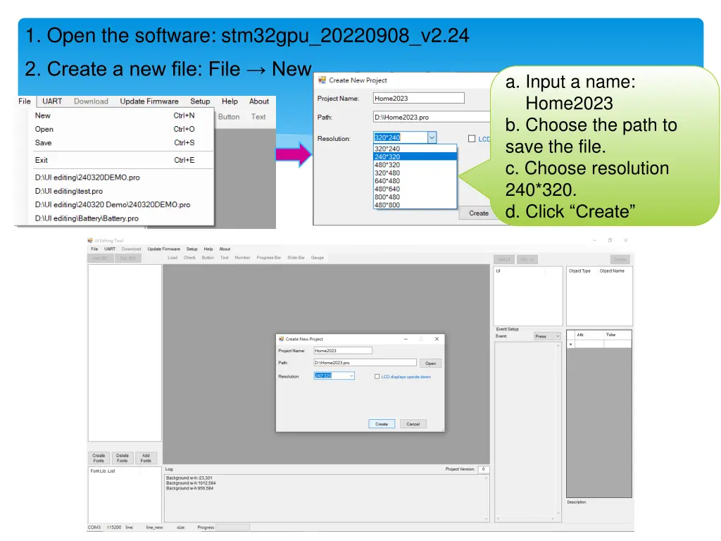 1 open the software stm32gpu 20220908 v2 24