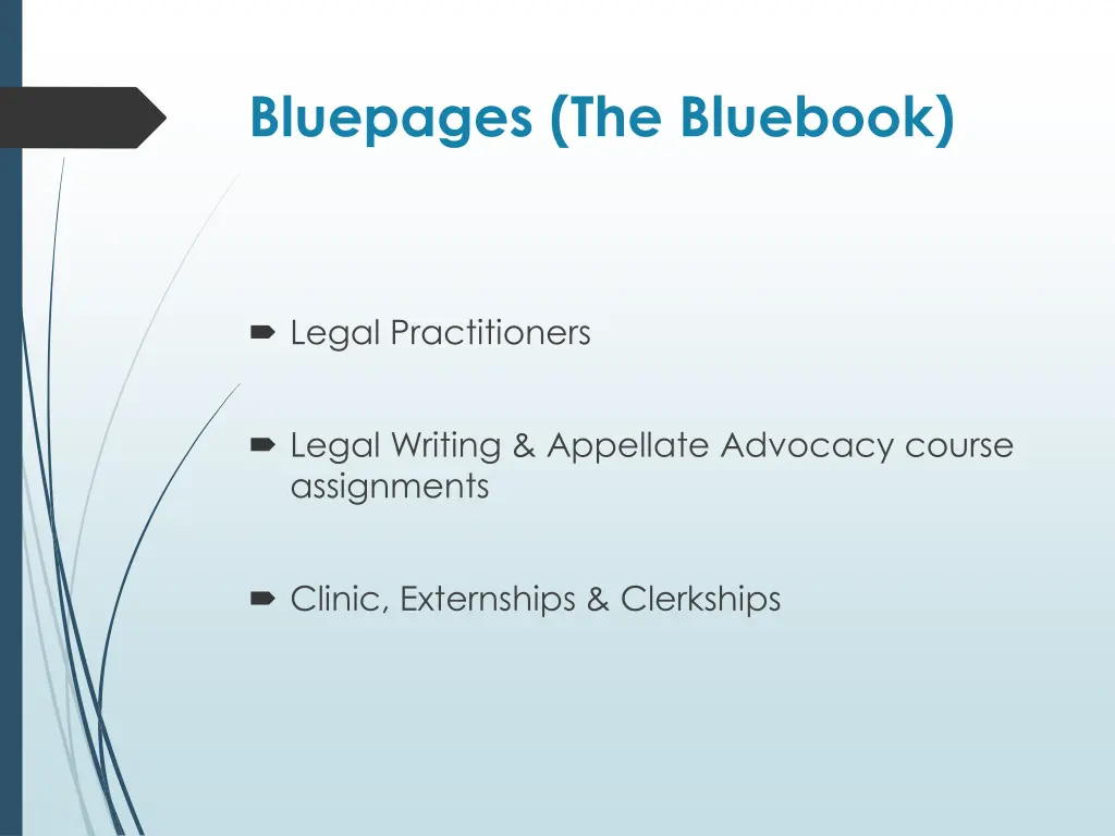 bluepages the bluebook