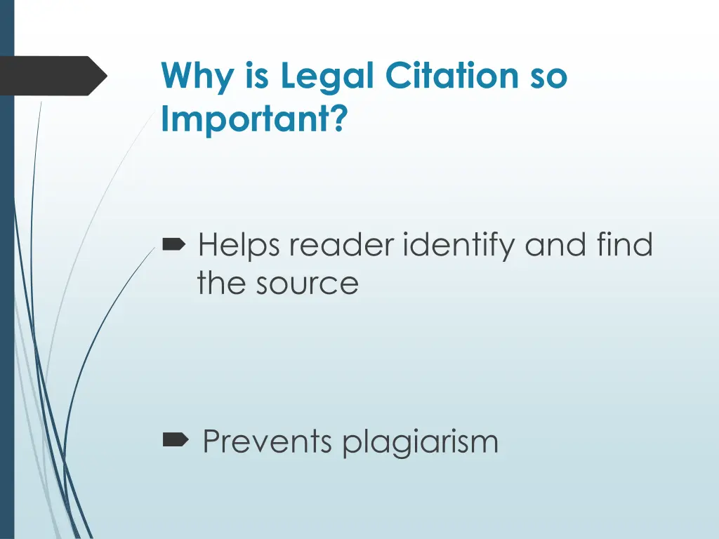 why is legal citation so important