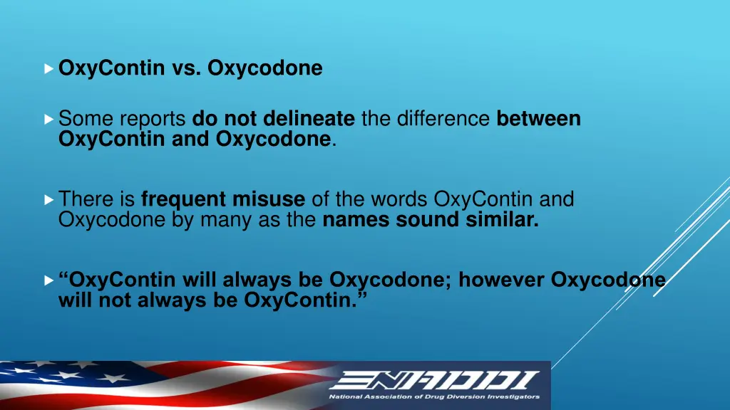 oxycontin vs oxycodone