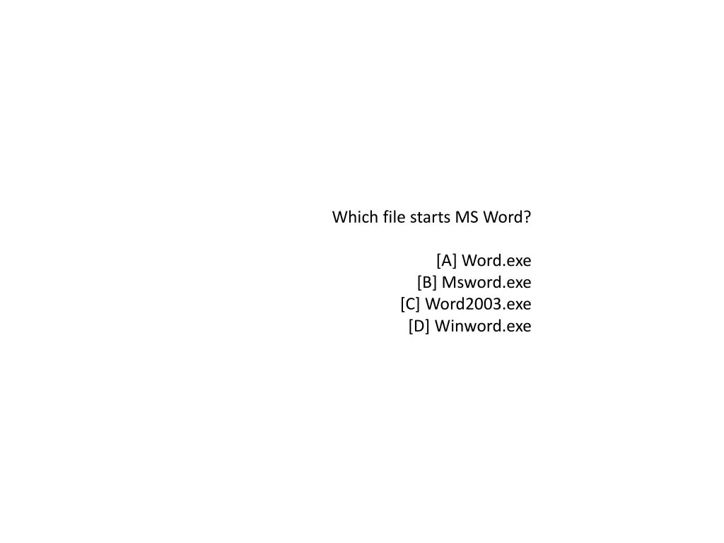 which file starts ms word