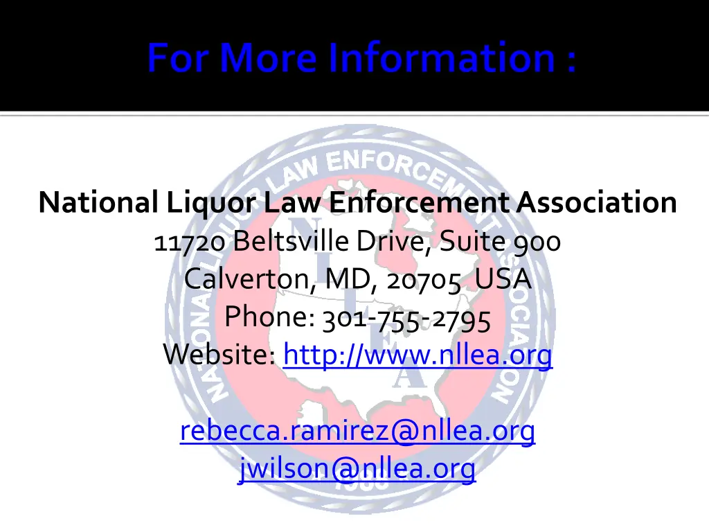 national liquor law enforcement association 11720