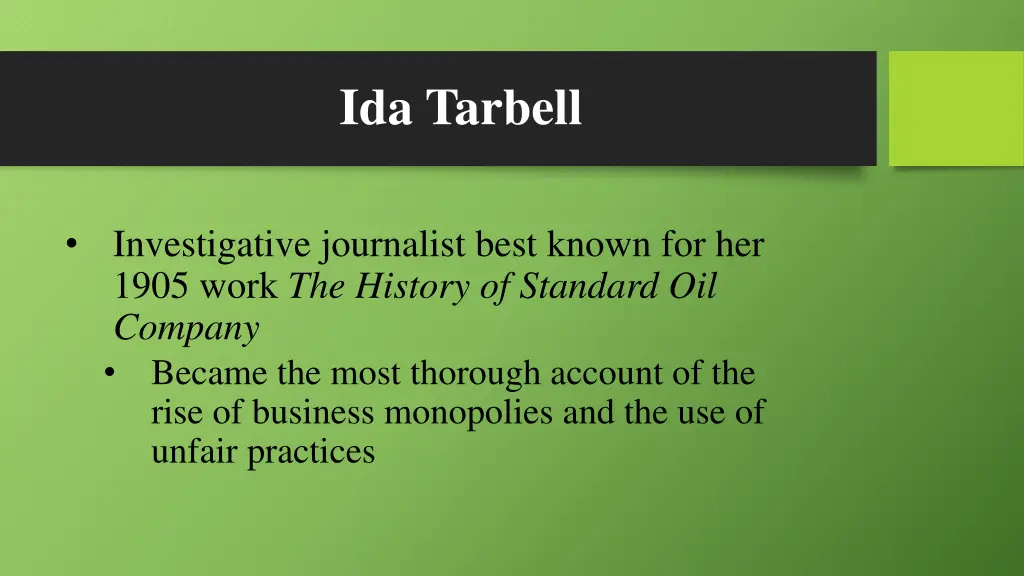 ida tarbell