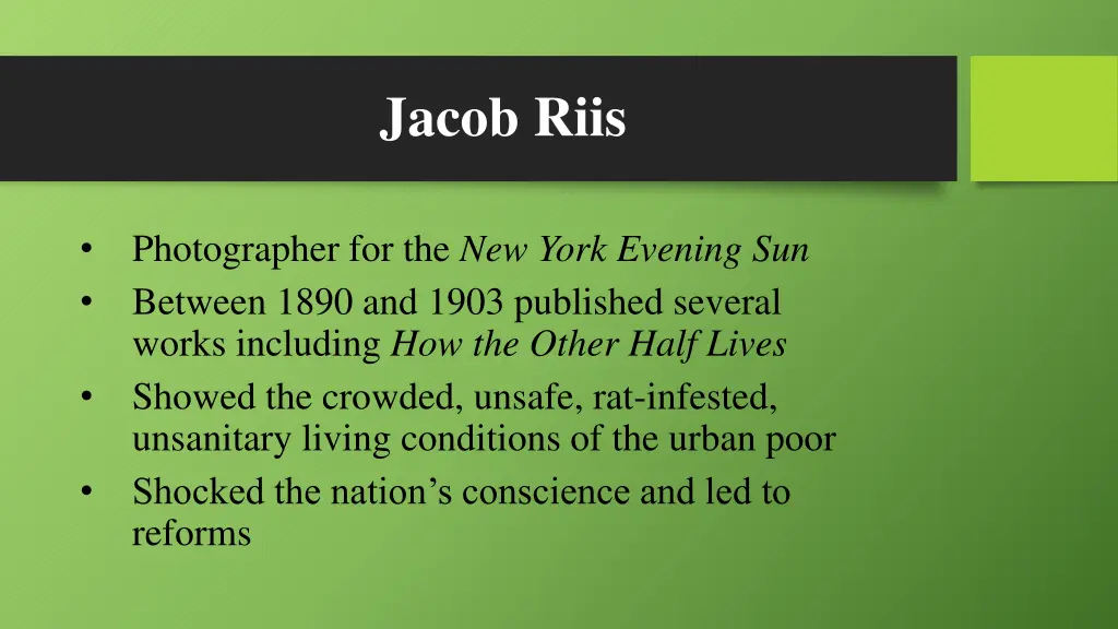 jacob riis