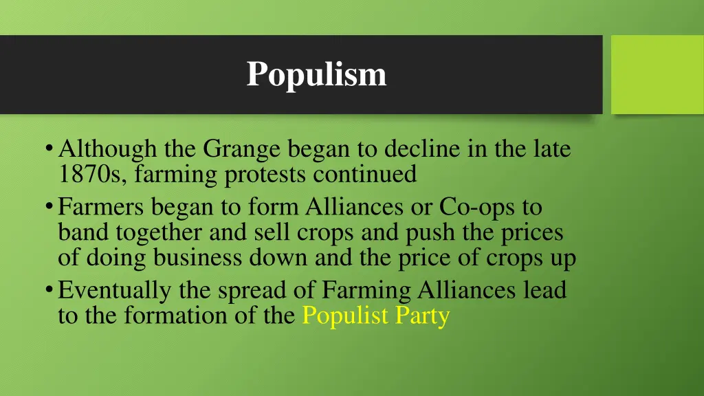 populism