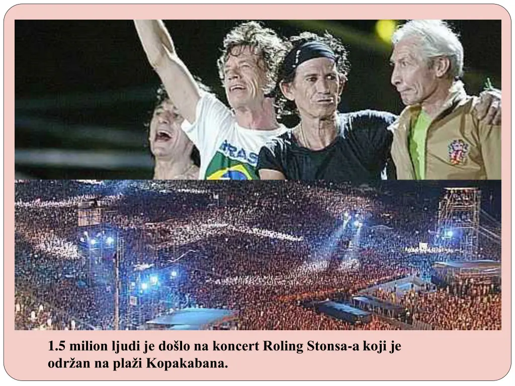 1 5 milion ljudi je do lo na koncert roling