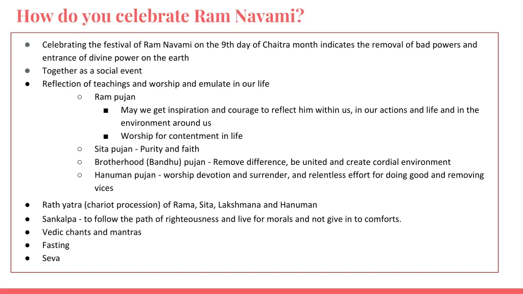 how do you celebrate ram navami