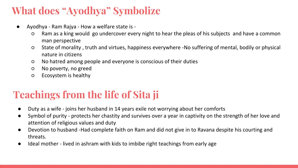 what does ayodhya symbolize