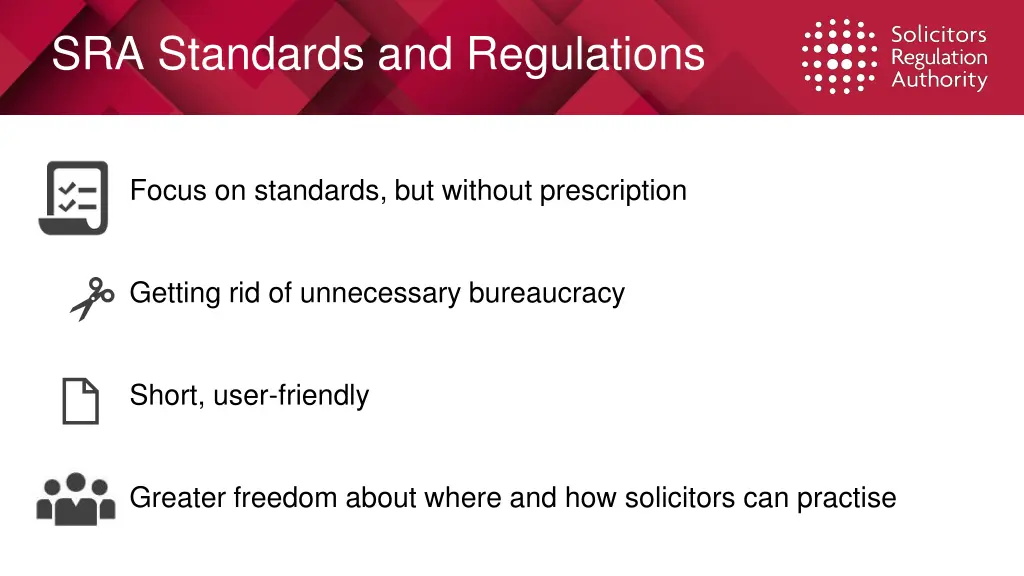 sra standards and regulations 2