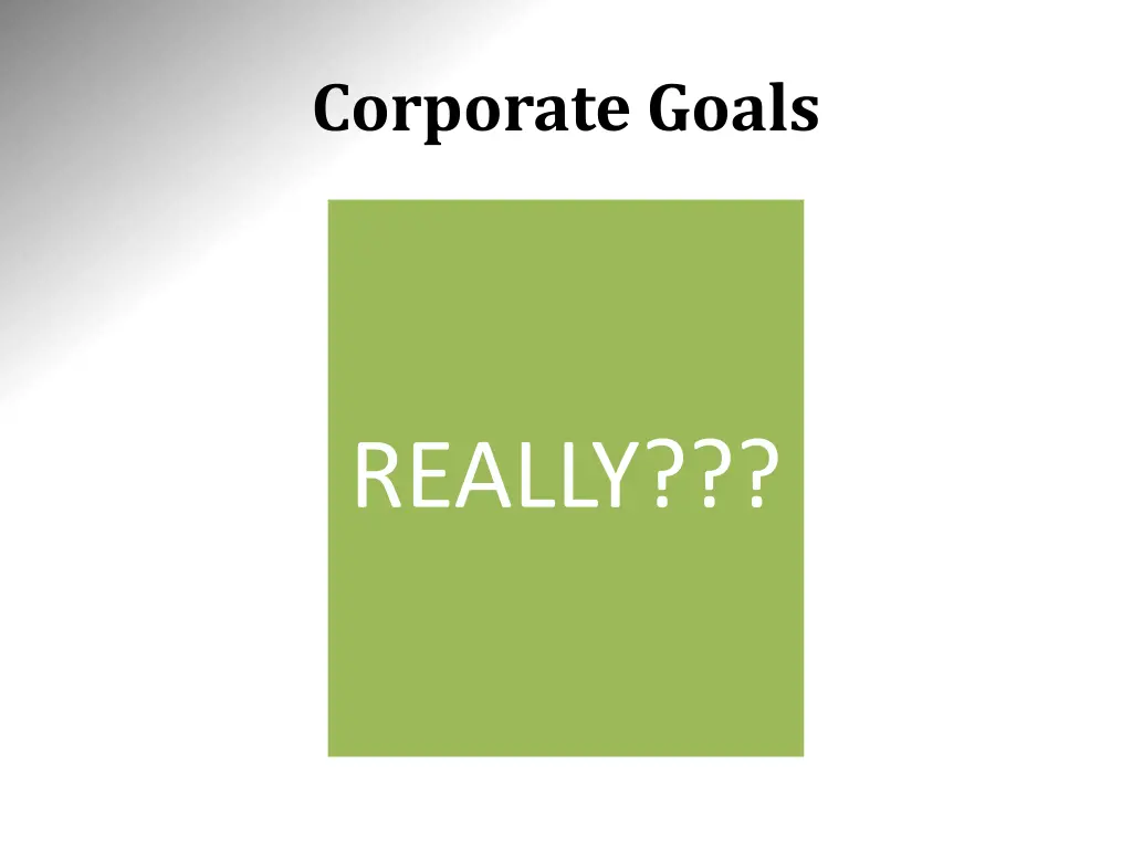 corporate goals 3