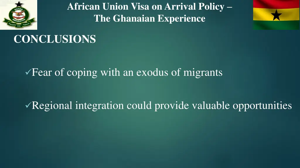 african union visa on arrival policy the ghanaian 13