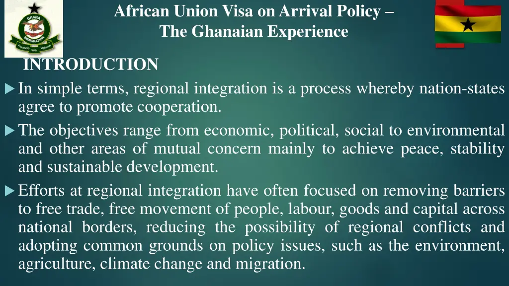 african union visa on arrival policy the ghanaian 2