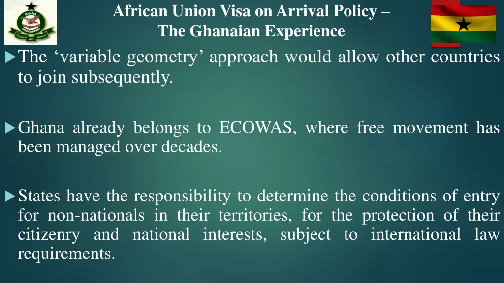 african union visa on arrival policy the ghanaian 5