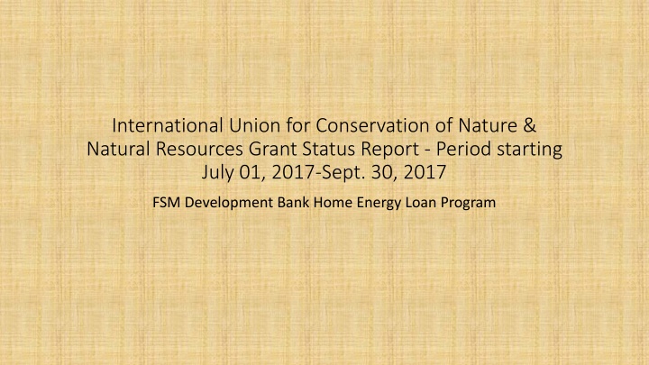 international union for conservation of nature