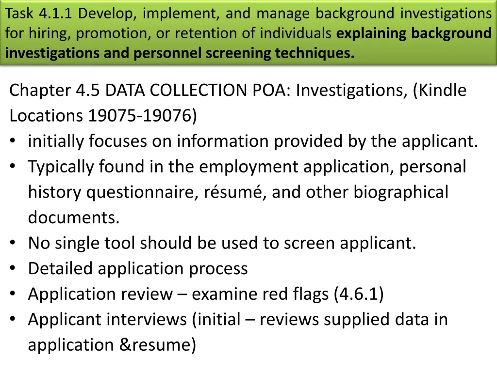 task 4 1 1 develop implement and manage