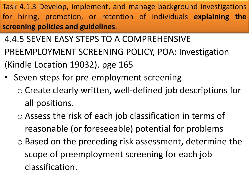 task 4 1 3 develop implement and manage