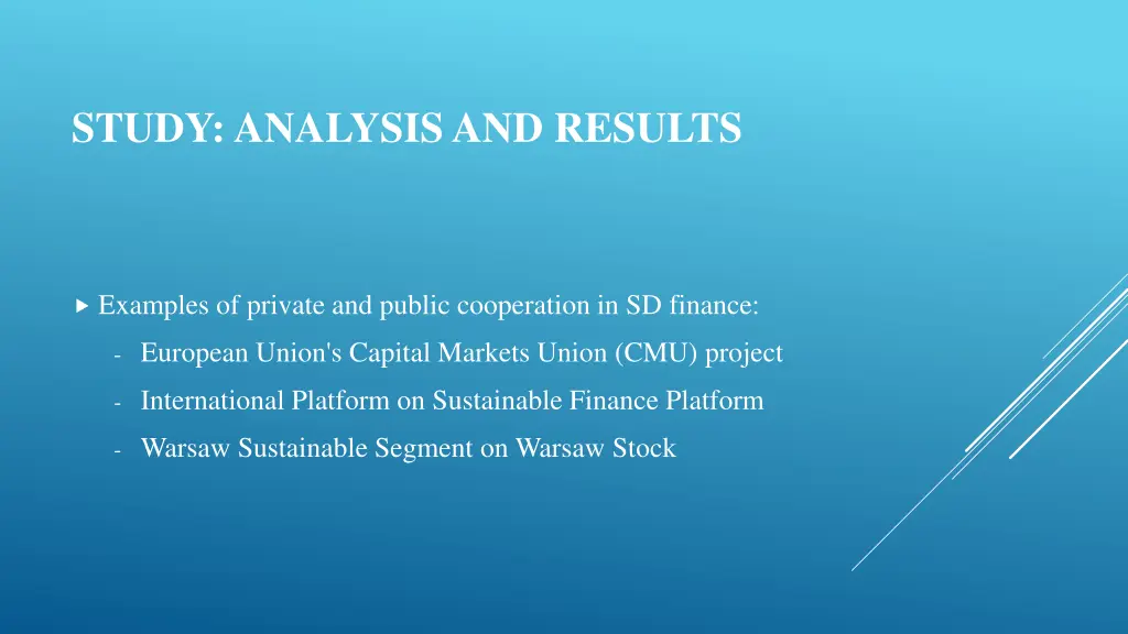 study analysis and results 9