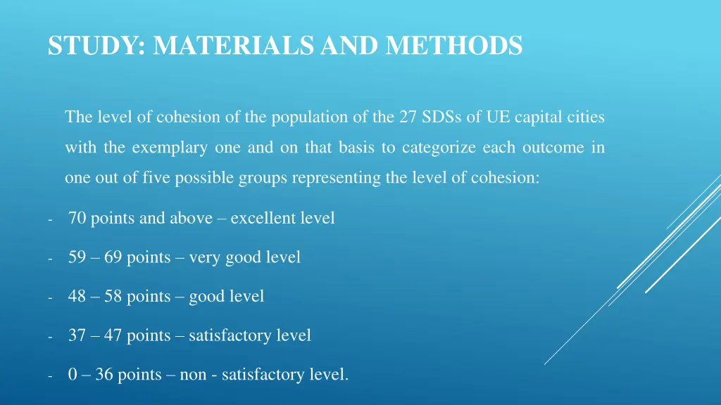 study materials and methods 2