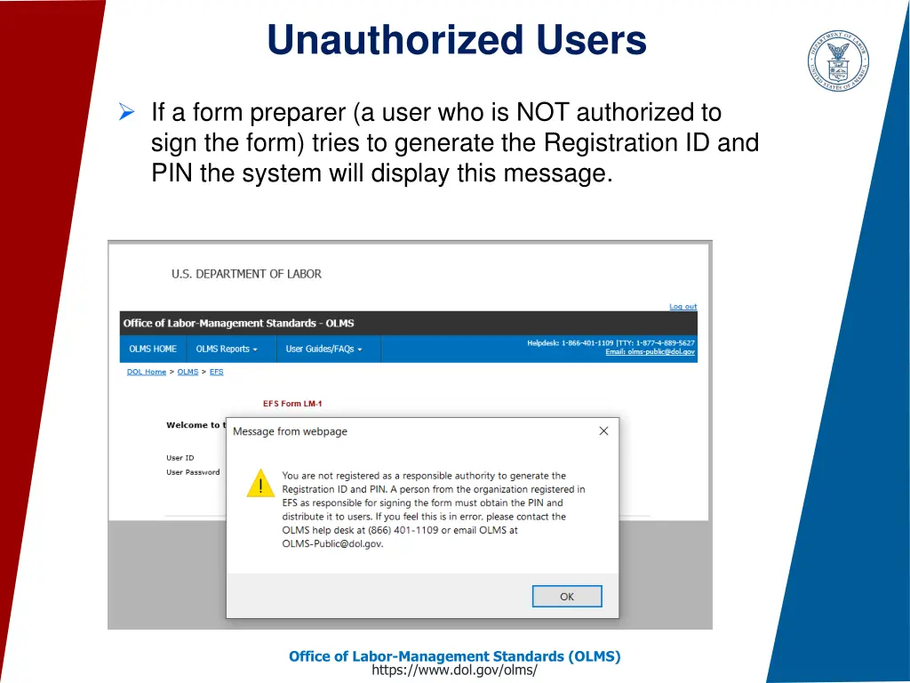 unauthorized users