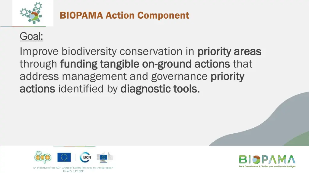 biopama action component