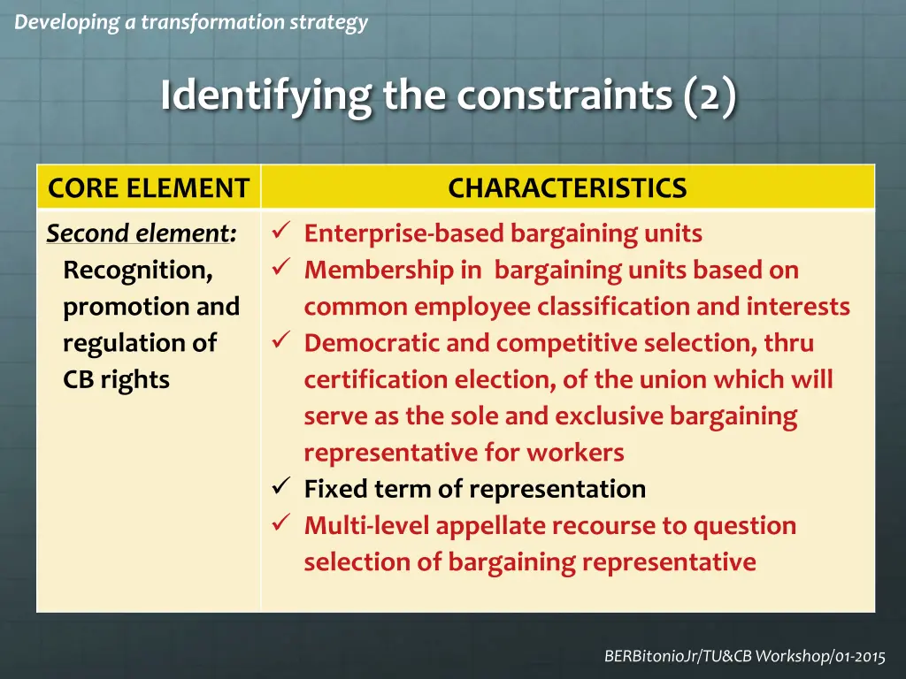 developing a transformation strategy 8