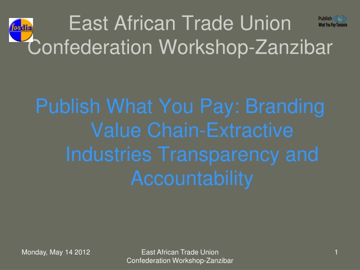 east african trade union confederation workshop