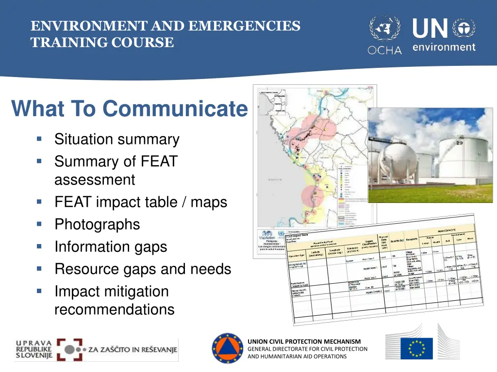 environment and emergencies training course 5