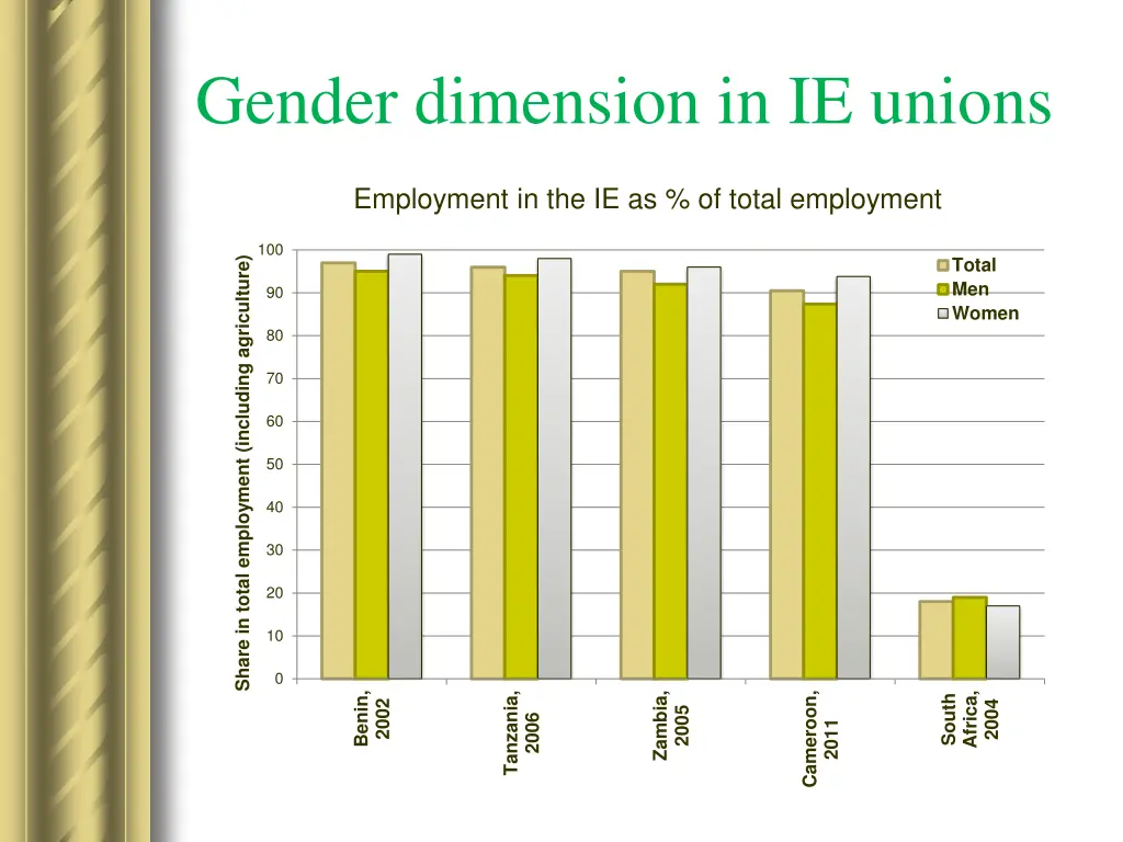 gender dimension in ie unions 2