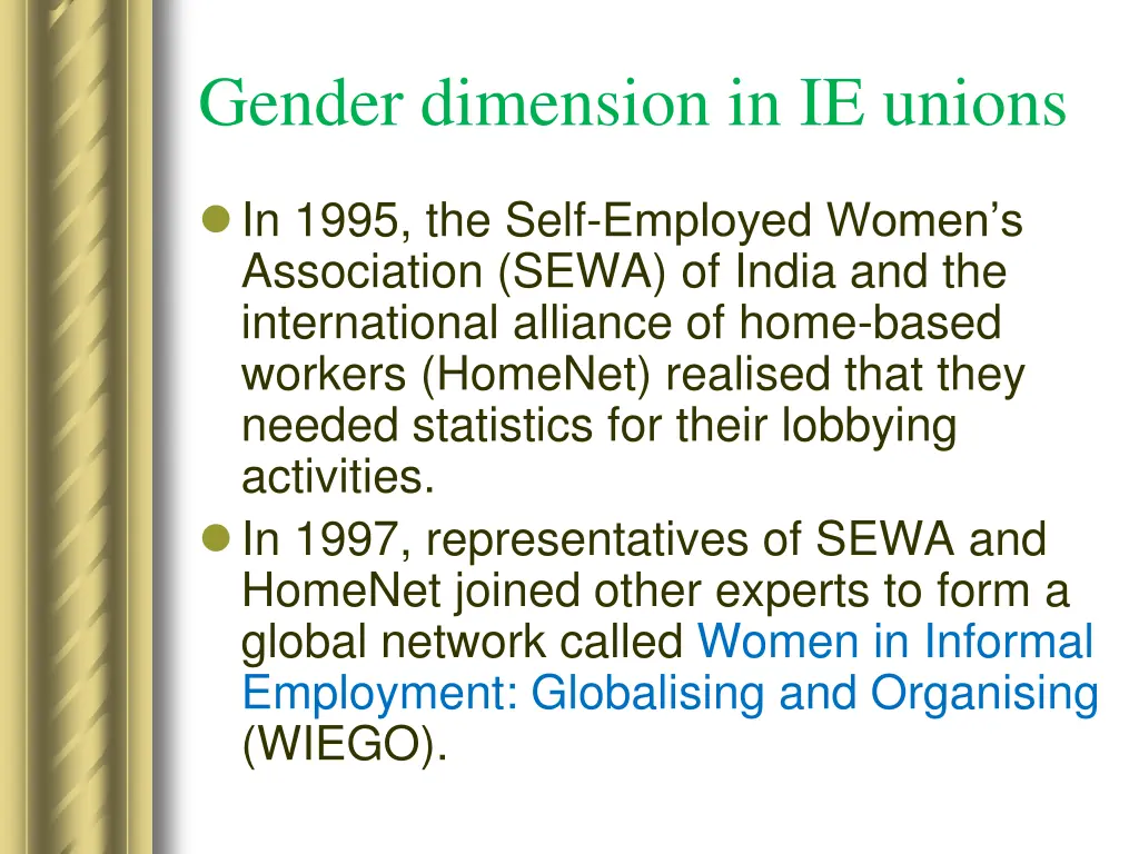 gender dimension in ie unions 3