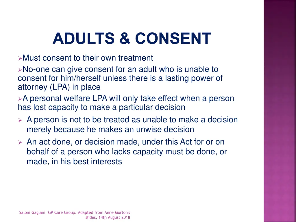 adults consent