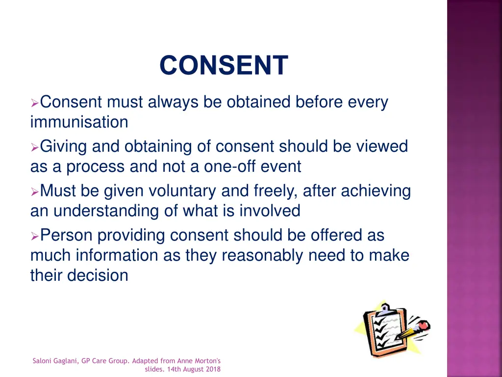 consent