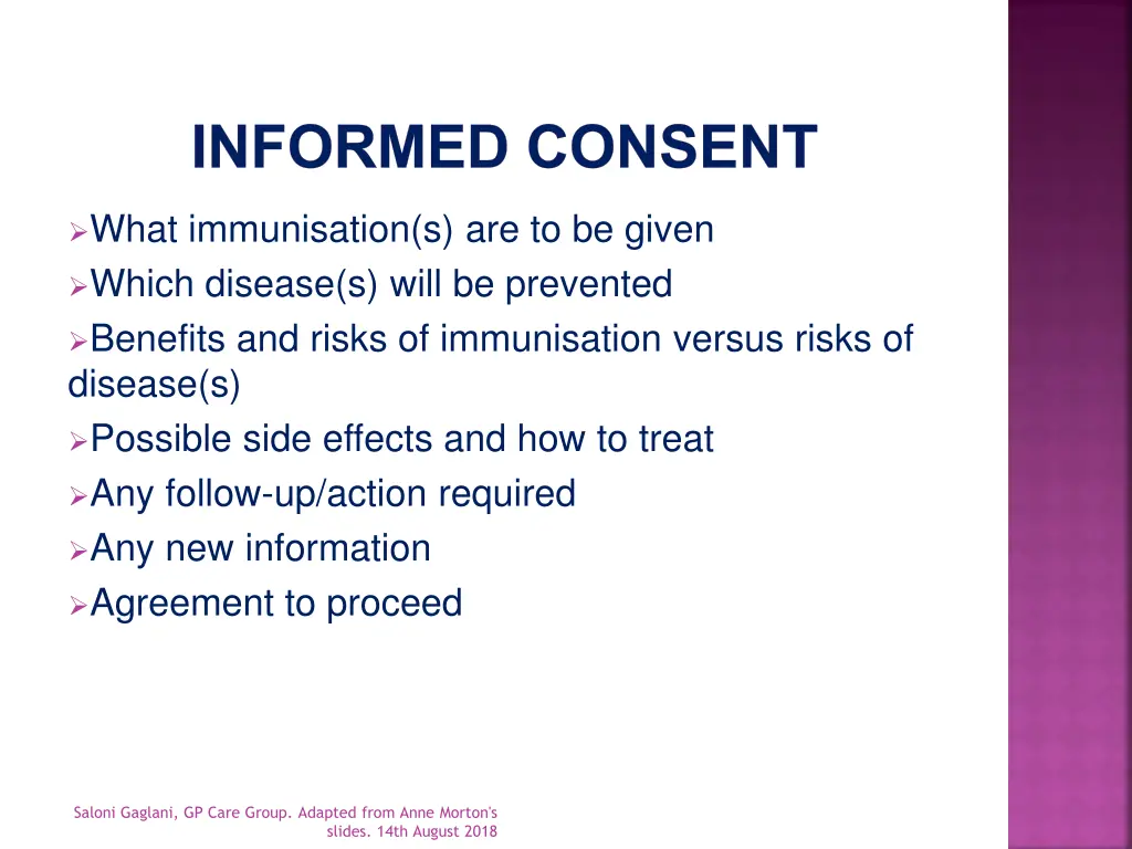 informed consent