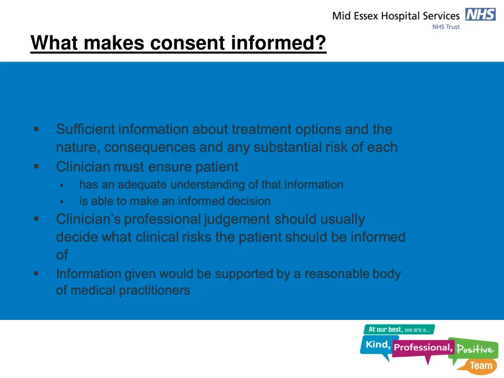 what makes consent informed