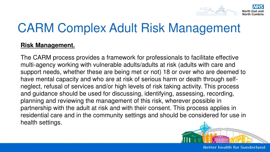 carm complex adult risk management