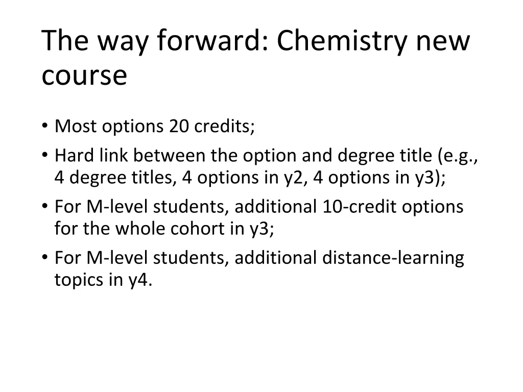 the way forward chemistry new course