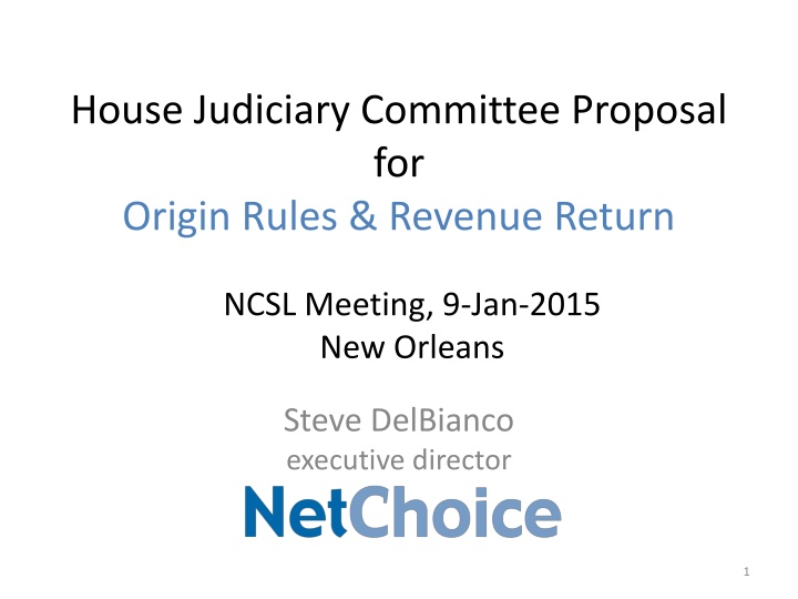 house judiciary committee proposal for origin