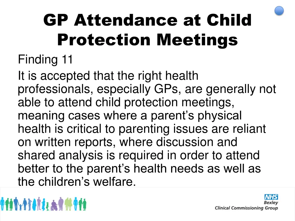 gp attendance at child protection meetings