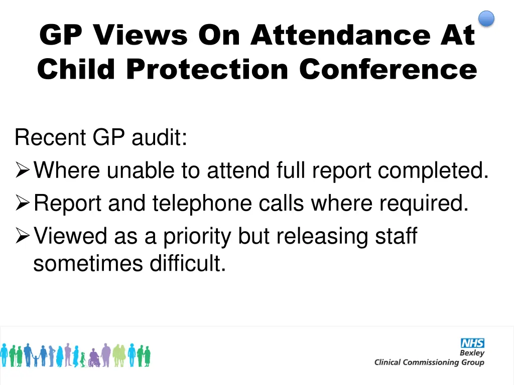 gp views on attendance at child protection