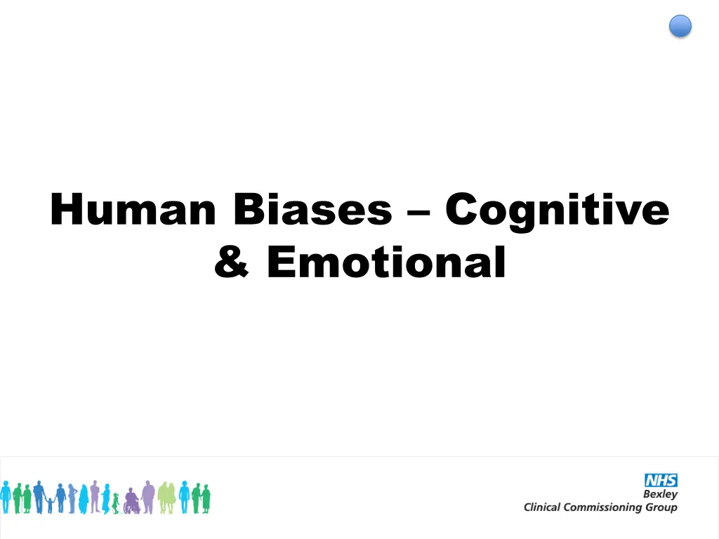 human biases cognitive emotional