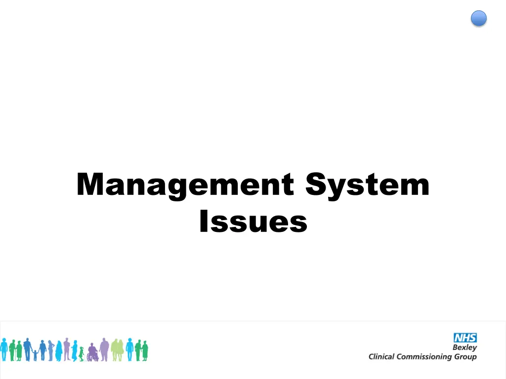 management system issues