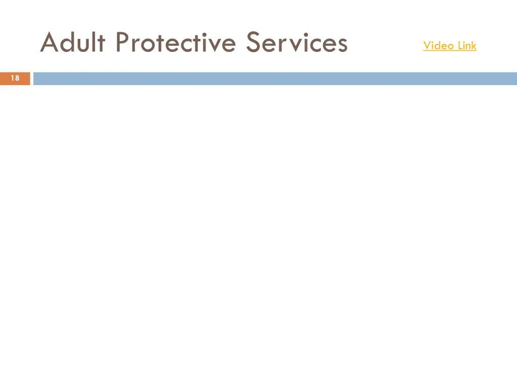 adult protective services