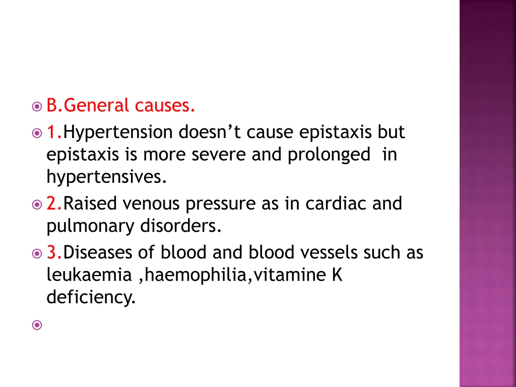 b general causes 1 hypertension doesn t cause