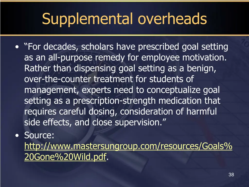 supplemental overheads 3